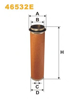 WIX FILTERS 46532e -  Фильтр добавочного воздуха